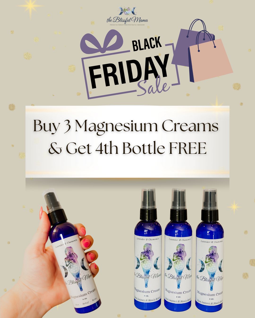 Black Friday Special: Blissful Mama's Magnesium Cream